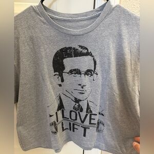 Anchorman Weightlifting Crop Top